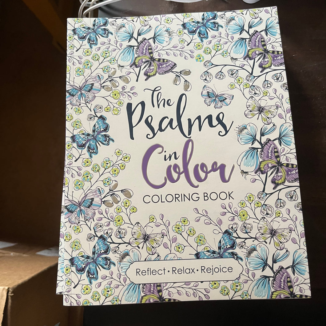 The Psalms in Color Book