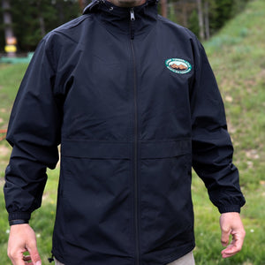 Rain Jacket with Patch